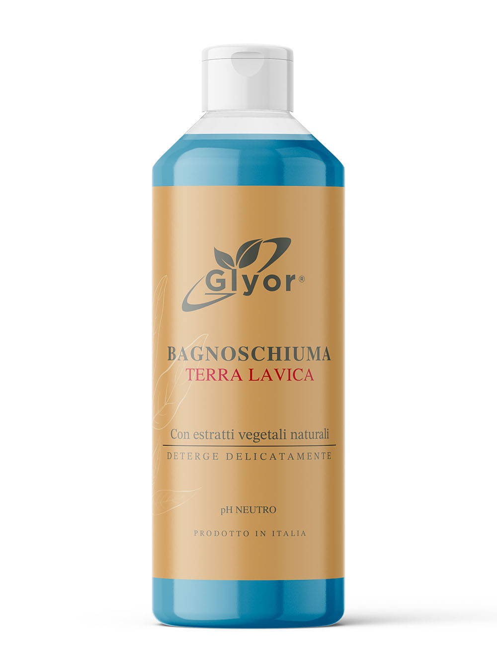 Bagnoschiuma Naturale Terra Lavica Glyor